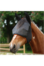 Equilibrium Field Relief Midi Fly Mask With Ears Black / orange